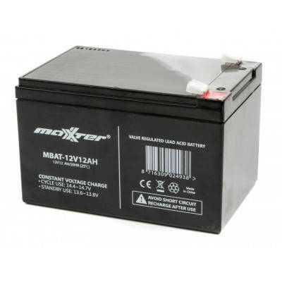 

Батарея к ИБП Maxxter 12V 12AH (MBAT-12V12AH)