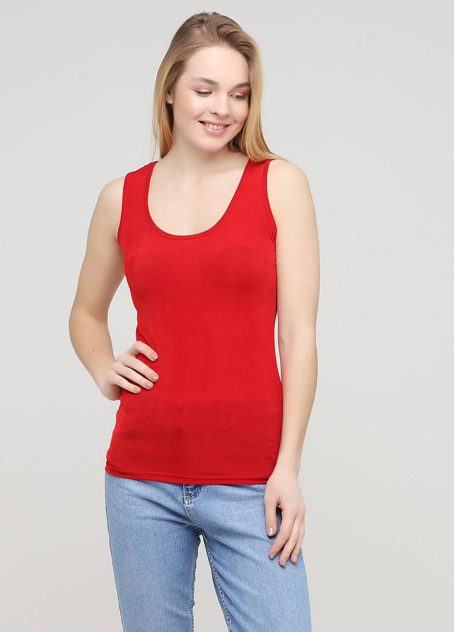 

Женская майка Мальта красного цвета Ж155-55 L (2901000334134), Красный