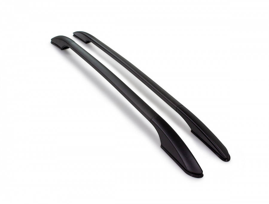 

Рейлинги OmsaLine Solid (2 шт, черные) для Renault Captur 2013-2019 гг.