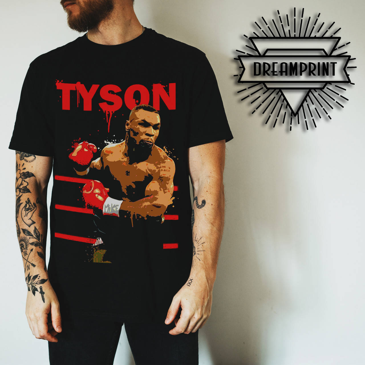 

Футболка "TYSON", 100% бавовна, прямий друк