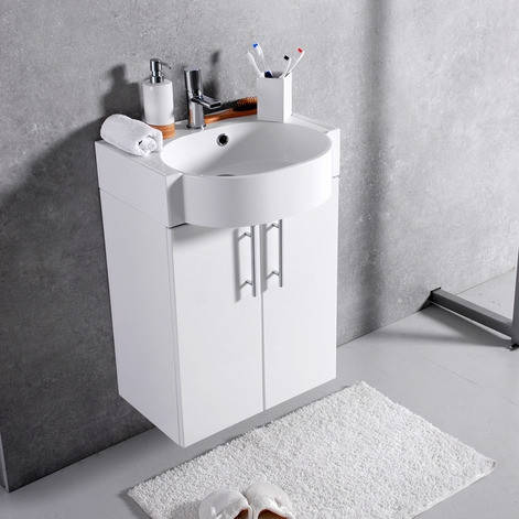 

Тумба с умывальником Fancy Marble Ibiza 50 (ШН-512) (Белый)