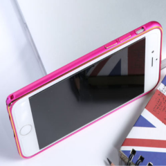 

Алюминиевый чехол-бампер Halo Series iPhone 6 малина REMAX 600204, Малиновый