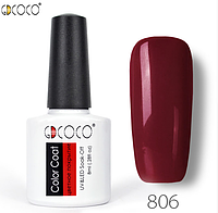 

Гель-лак GDCOCO 8 мл, №806 (спелая вишня)