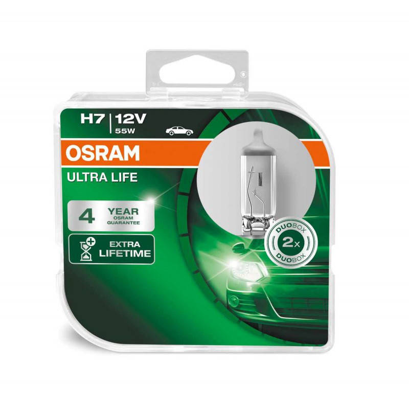 

Автолампы Osram Ultra Life H7 12V 55W (64210ULT-DUOBOX)