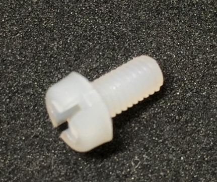 

Гвинт пластиковий M3x6 з циліндричною головкою, білий