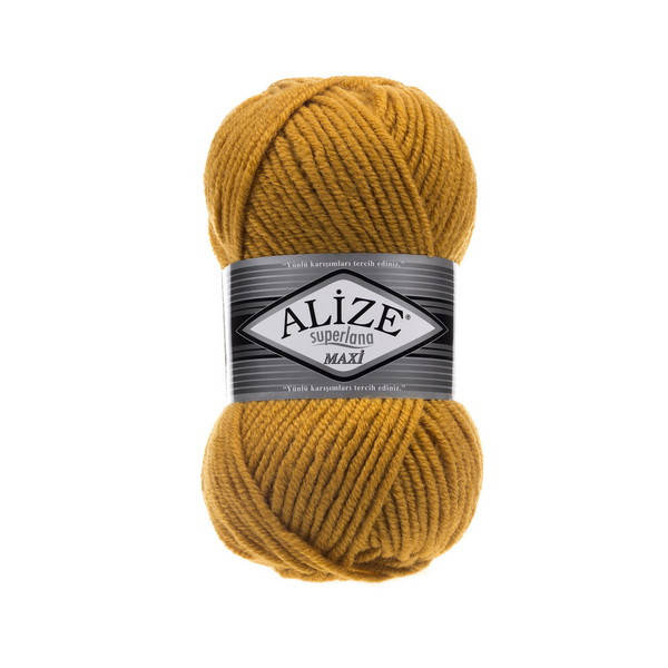 

2 Пряжа Alize Superlana Maxi