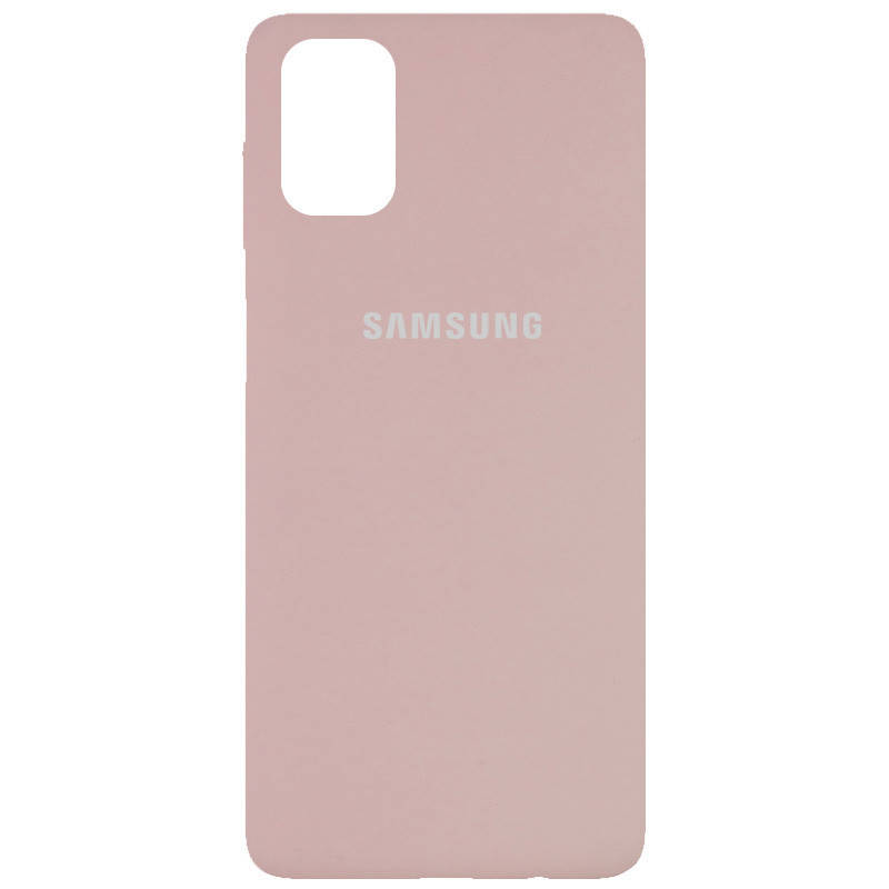 

Чехол силиконовый Silicone Cover AA для Samsung M51 Бежево-розовый / Pink Sand, Бежевый