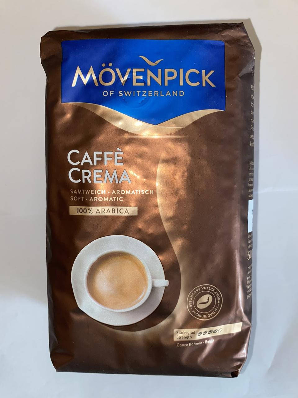 

Кава в зернах Movenpick Caffe Crema 500 грам