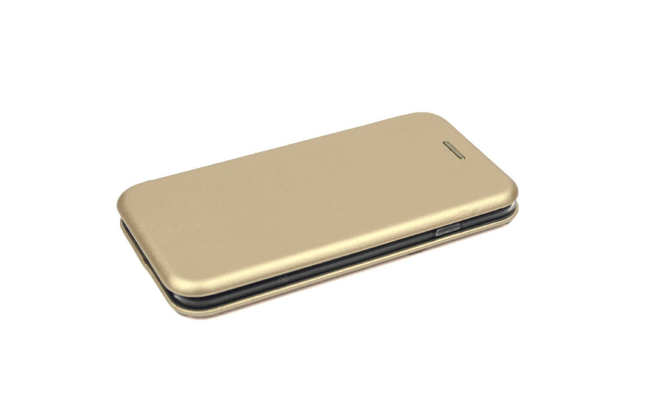 

Чехол-книжка для iPhone 6 / 6s кожаный Золотой, Золотистый