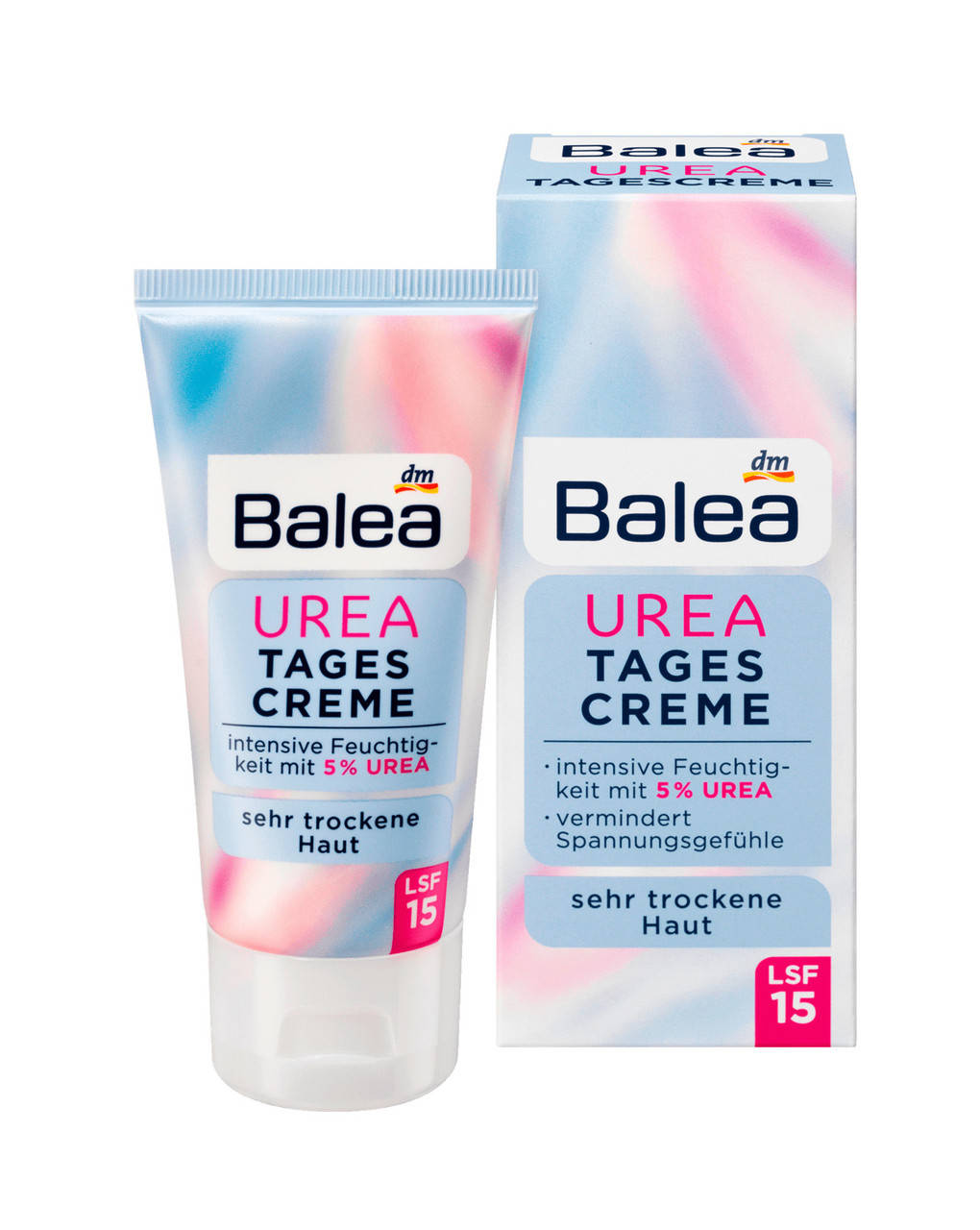 

Дневной крем Balea Urea (для сухой кожи лица) SPF 15, 50 мл
