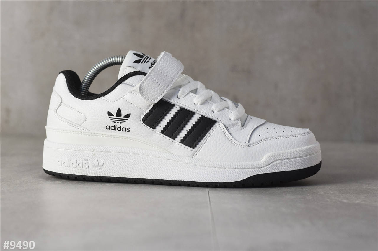 

Мужские и Женские кроссовки Adidas Forum Low Адидас Форум Лоу Белые, Белый