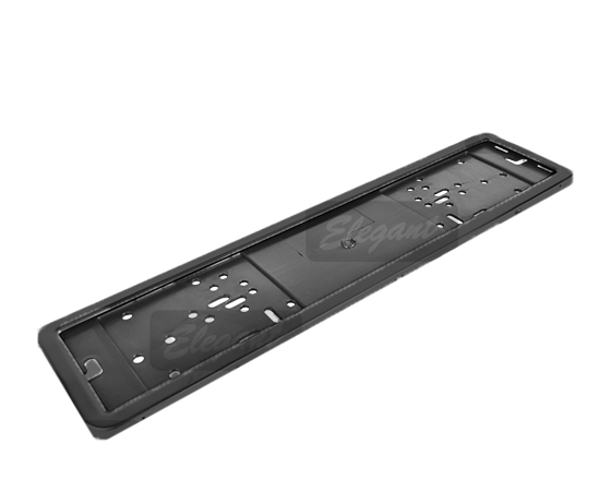 

Рамка для номерного знака Elegant EL 100 597 нержавейка черного цвета матовая