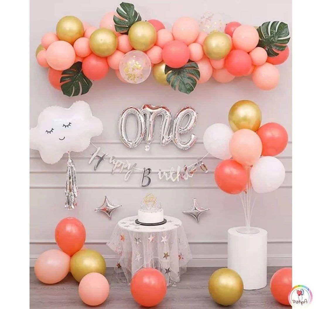 

Фотозона из шаров КОРАЛЛ С ТУЧКОЙ | Для девочки