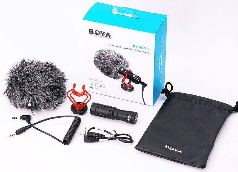 

Накамерный микрофон Boya BY-MM1 для беззеркальных компактных камер