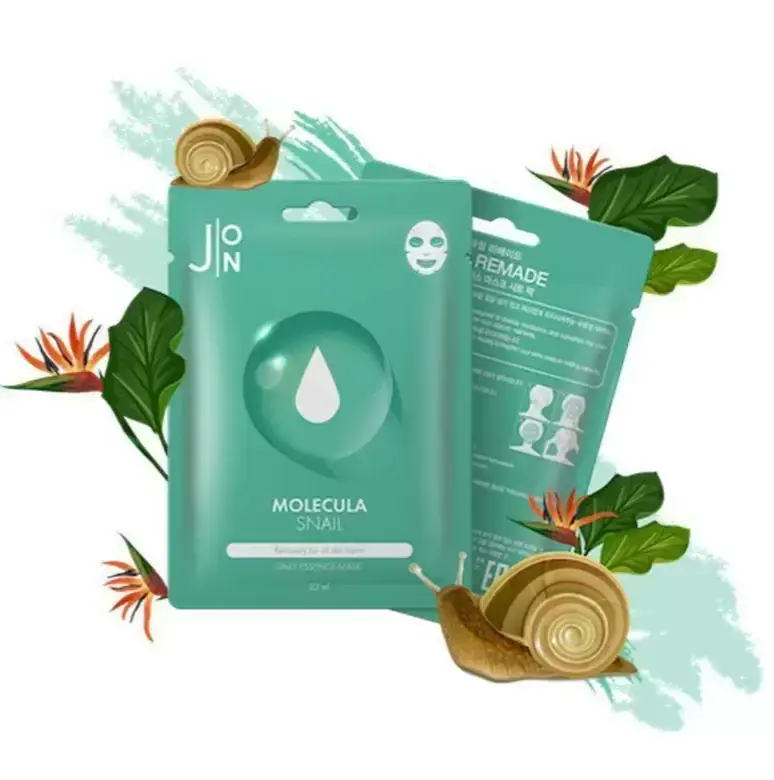 

Маска с улиточным муцином J:ON Molecula Snail Daily Essence Mask 23 мл