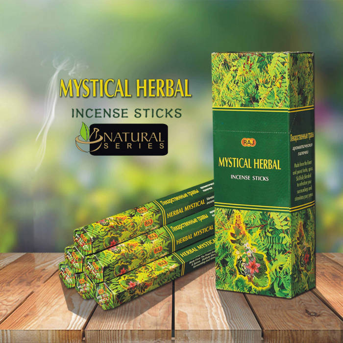 

Благовония RAJ Mystical Herbal Мистические Травы