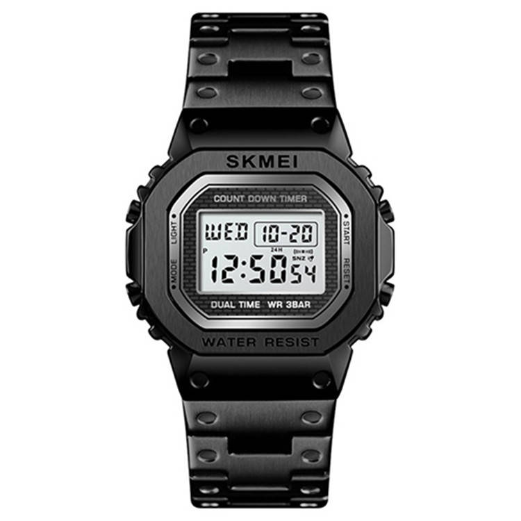 

Skmei 1456 singapore черные мужские спортивные часы
