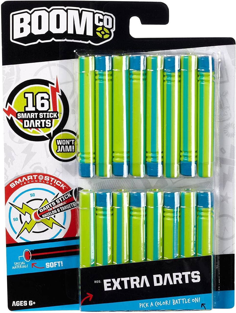 

Оригинальные пули БУМКО от Хало BOOMco Extra Darts Pack Halo - 16 шт, Салатовый