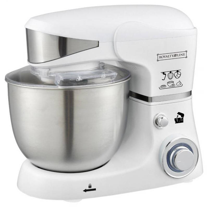 

Кухонный тестомес миксер планетарный Royalty Line RL - PKM1600W, 5.5L