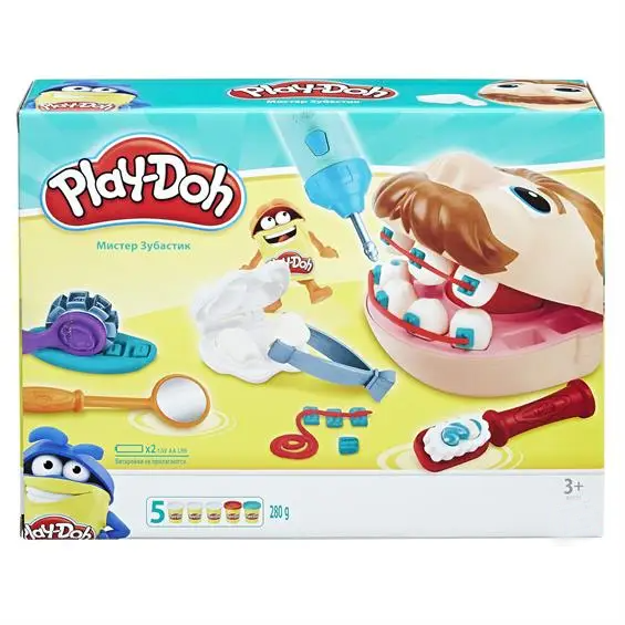 

Набор для лепки пластилином Play Doh Мистер Зубастик