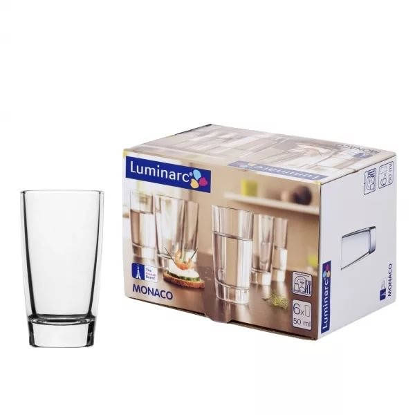 

Стопка Luminarc Монако 50мл 6шт (H5125)