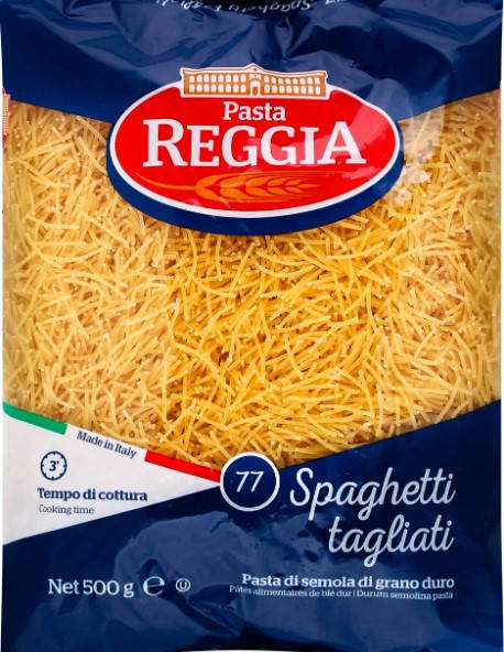 

Макарони Reggia Spagetti tagliati №77 500 гр.