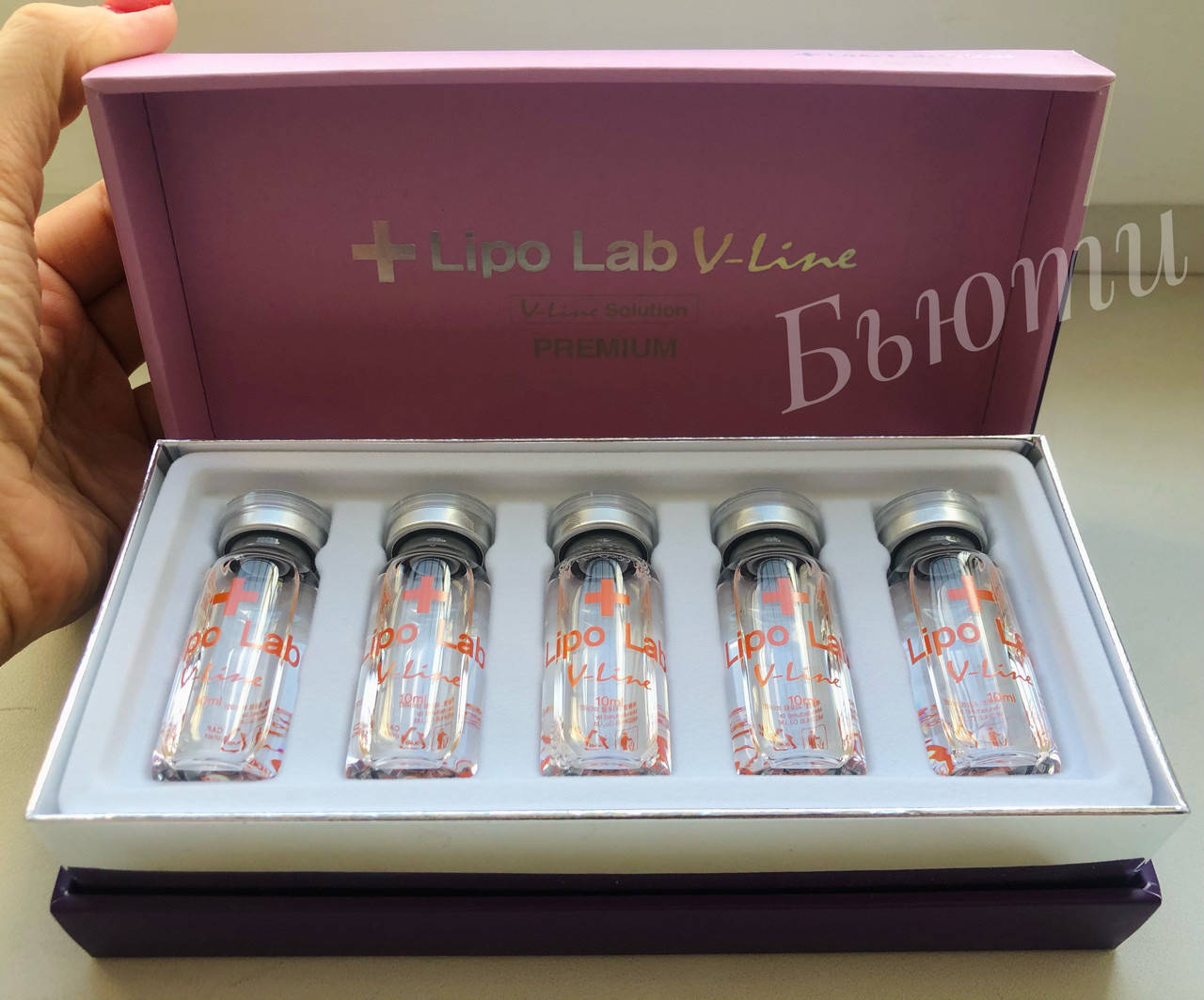 

Lipo Lab V-line Premium, непрямой липолитик, 1x10ml