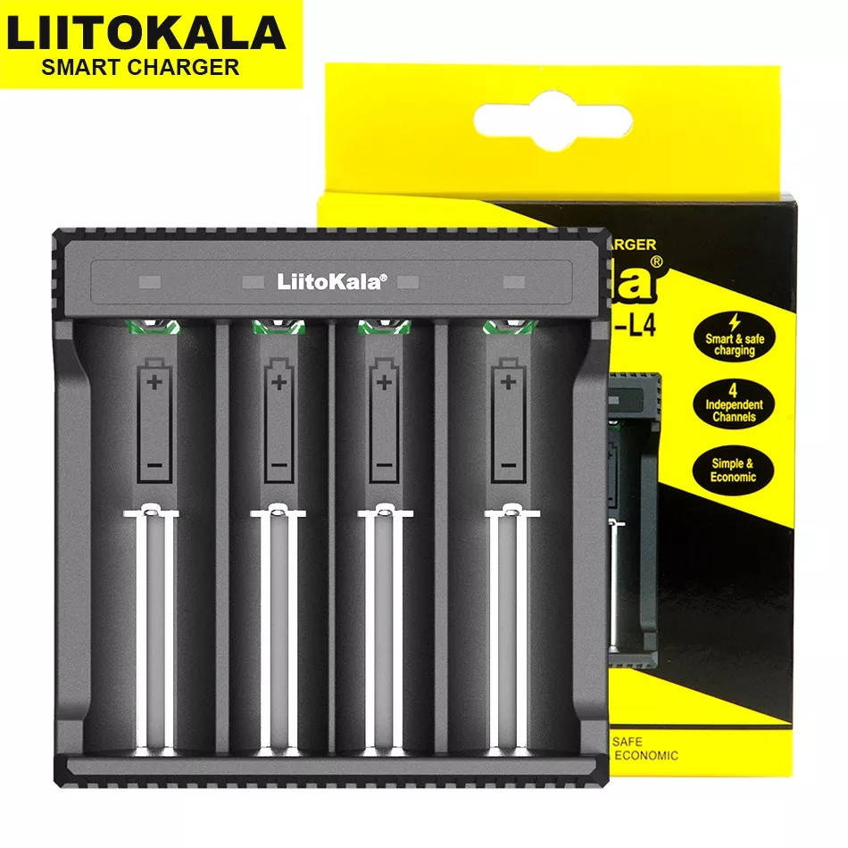 

Зарядное устройство Liitokala Lii-L4 18650, 26650