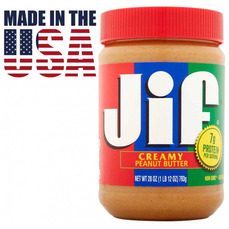 

Арахисовая паста (масло) Jif Creamy, 454 грамм. США Джиф