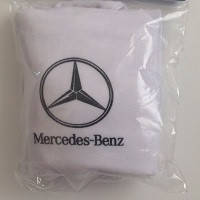 

Чехлы для подголовника с логотипом Mercedes-Benz белые