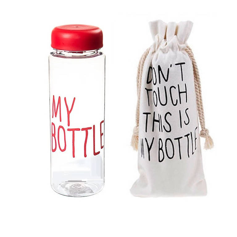 

Бутылочка My Bottle с чехлом красный цвет арт. MB-008