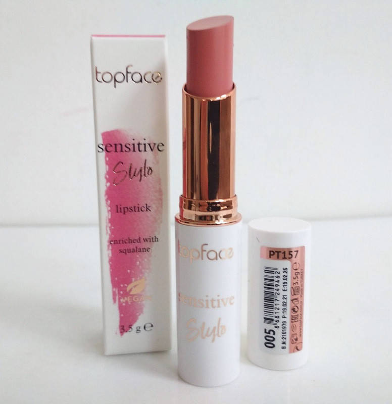 

Помада для губ матовая TopFace Sensitive Stylo № 005 Pink Lie
