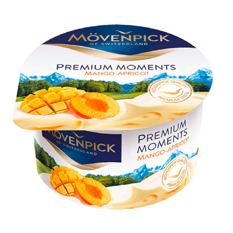 

Йогурт Movenpick Premium Moments Манго - Абрикос 5% 100 г