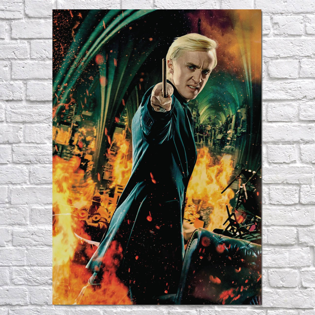 

Плакат "Гарри Поттер и Дары Смерти, Драко Малфой, Harry Potter" (артикул 2789) 42, Полуглянец, 30