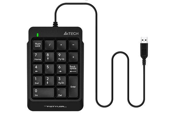 

Цифрова клавіатура A4Tech FK13P (Black) USB (цифровий блок), Черный