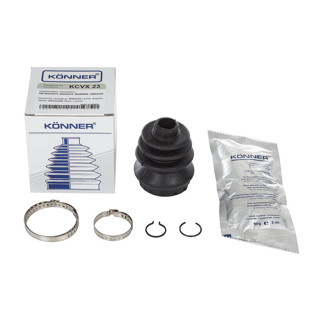 

Пыльник шруса внутренний Ланос, Авео, Лачетти, Нексия (смазка+2 хомута) 96243579