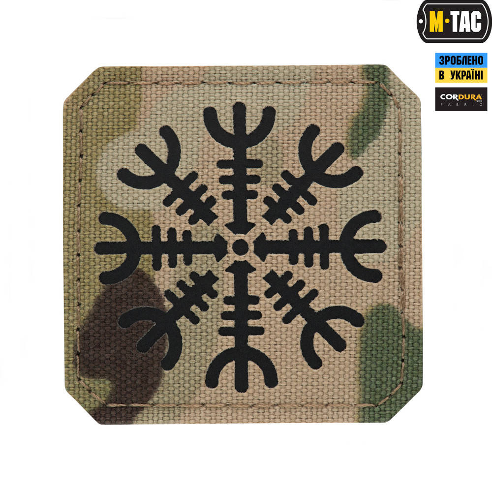 

Патч M-Tac Шолом Жаху Laser Cut Multicam/Black