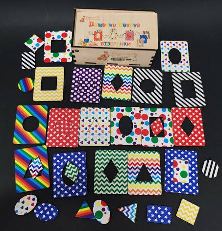 

Деревянные доски Сегена, Узоры / Деревяні дошки Сегена, Візерунки, Розумний Лис