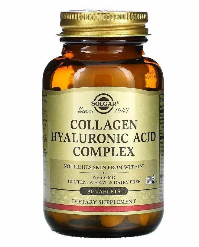 

Гиалуроновая кислота (Hyaluronic Acid) 120 мг 30 таблеток