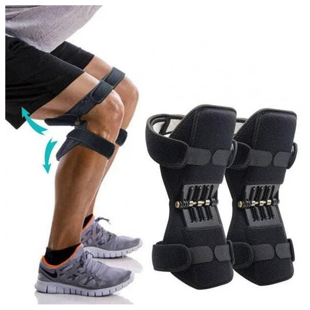 

Коленные стабилизаторы 2шт. Ортез Подколенный бионический Powerknee для поддержки коленного сустава