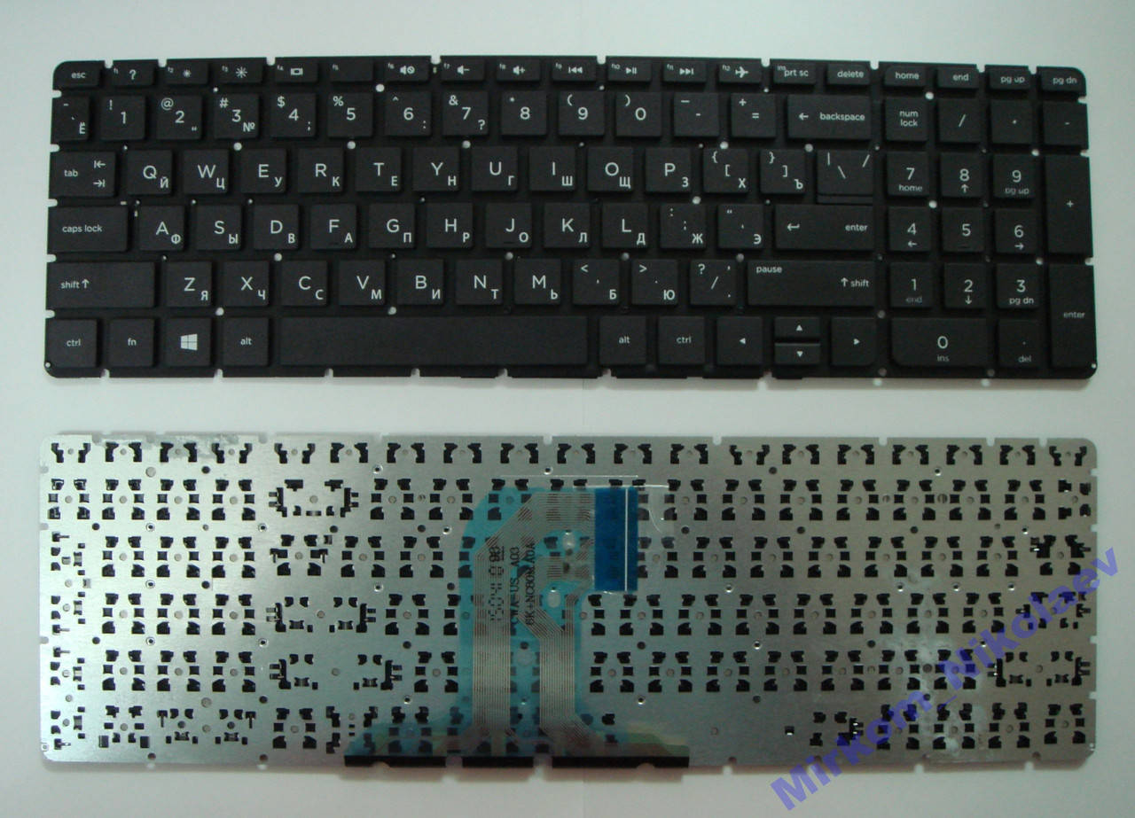 

Клавиатура HP Probook 250 G5, 255 G5; Pavilion 15-AF, 15-AY, 15-BA, Черный