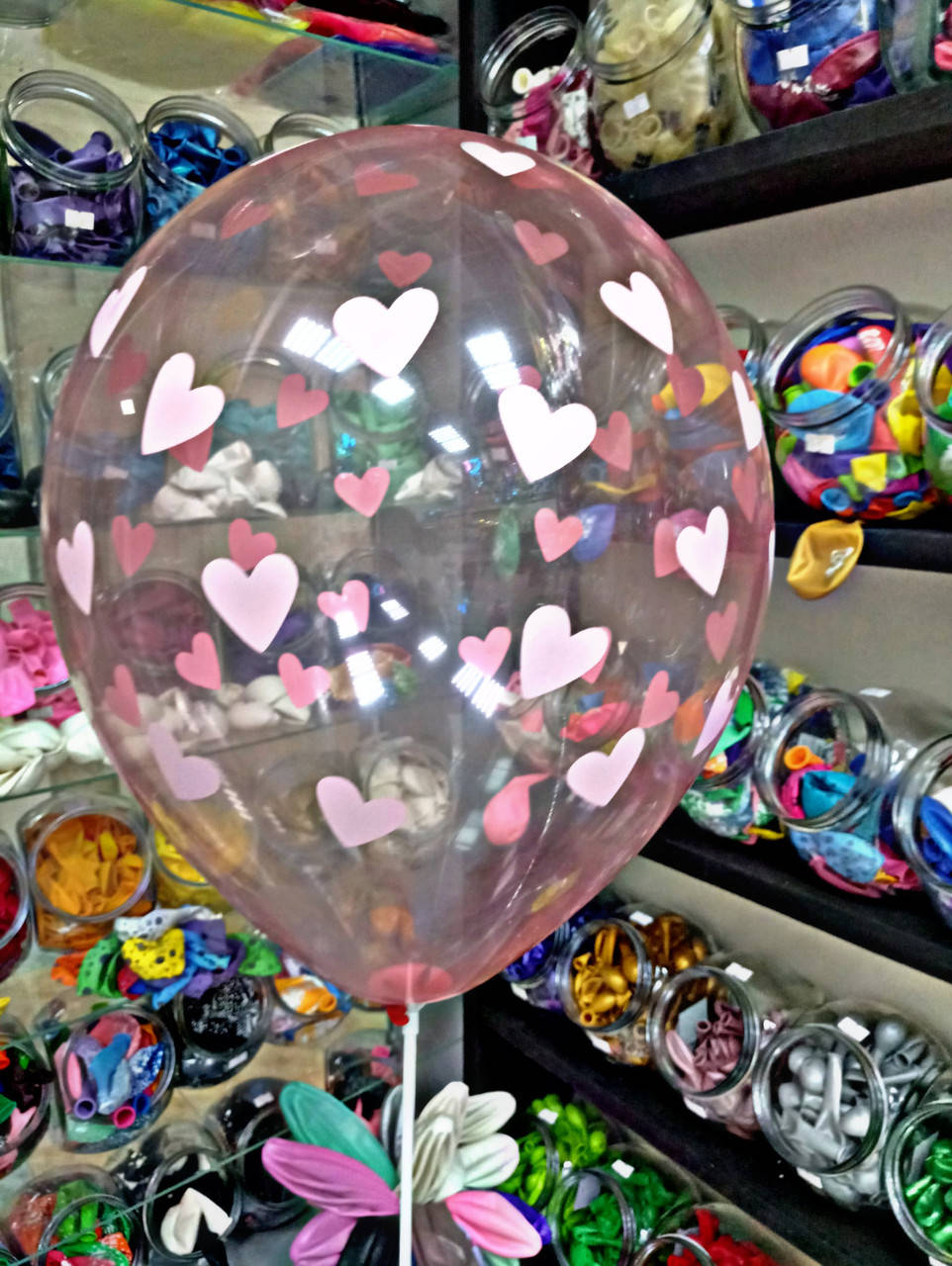 

Шар воздушный розовый кристальный Pure Cristal 5 ст. 12" ТМ KALISAN (Турция)