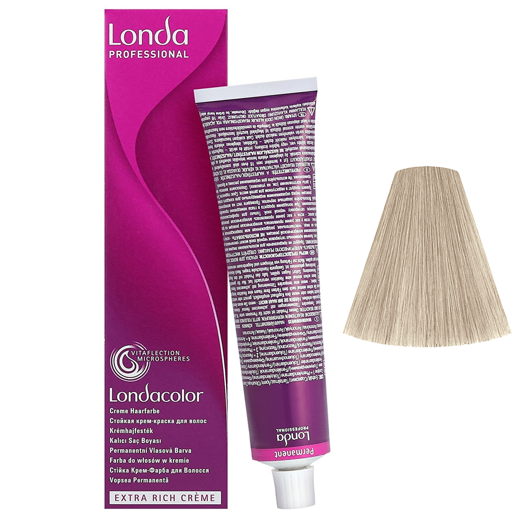 

Стойкая крем-краска для волос Londa Professional Permanent Color 10/8 60 мл