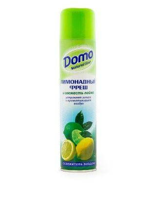 

Освежитель воздуха DOMO лимонадный фреш и свежесть лайма 300мл
