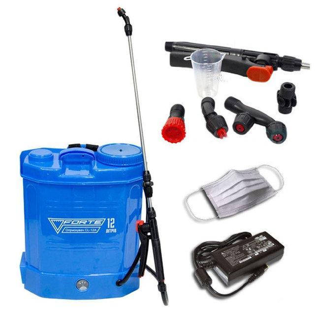 

Обприскувач акумуляторний Forte CL-12A, Синий