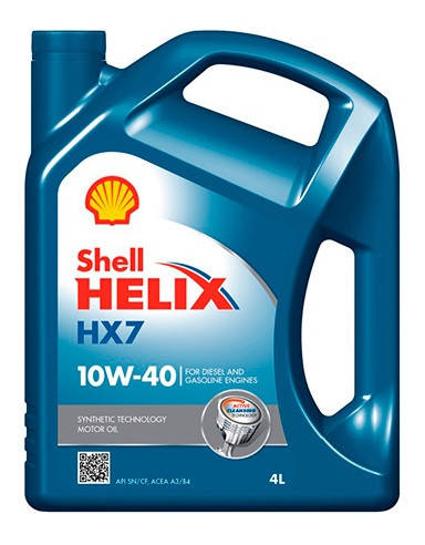 

Моторное масло Shell 10w40 HX7 4л
