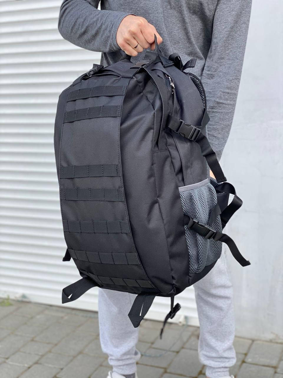 

Рюкзак тактичний чорний (50л.), Черный