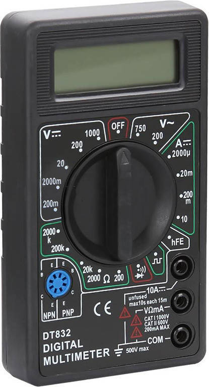 

Цифровой мультиметр DT832
