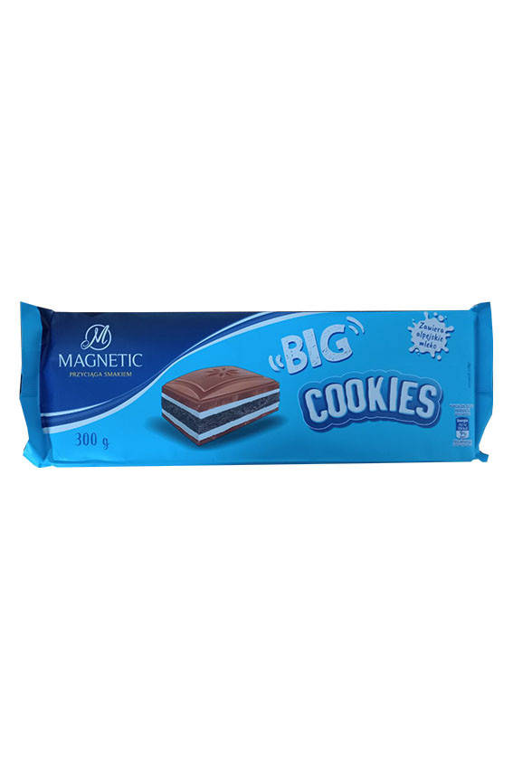 

Шоколад Magnetic Big Cookies 300 g. Польша