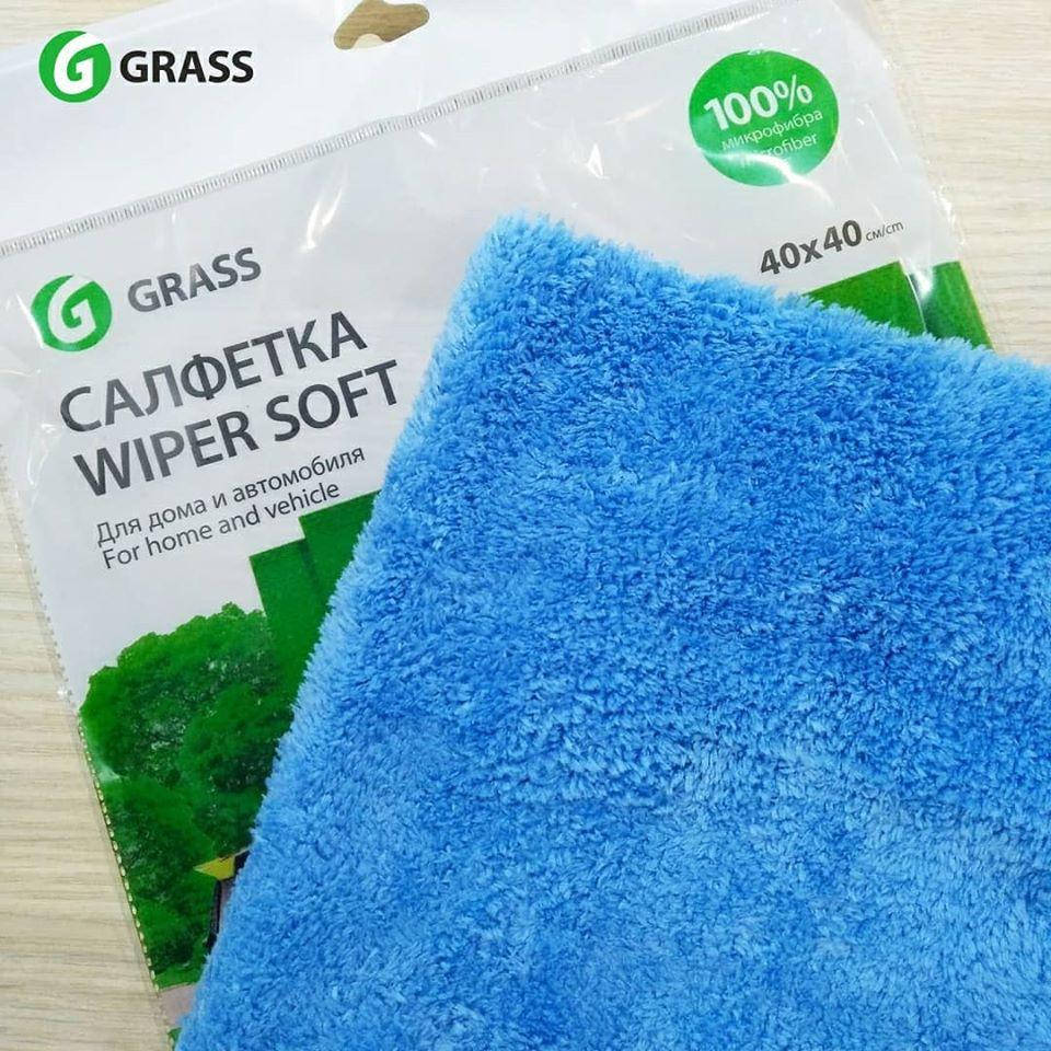

Салфетка Grass Wiper Soft 100 % микрофибра